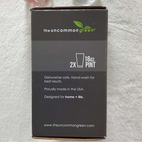 University of Miami Maps Drinkware Coral Gables Two 16 Oz. Pint Glasses - Picture 7 of 16